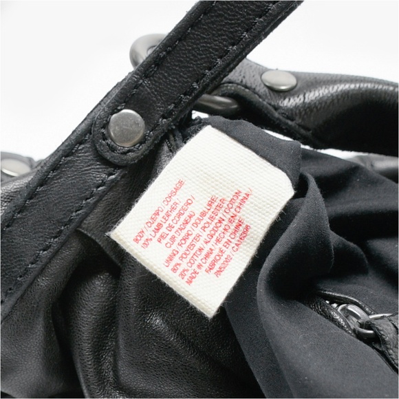 LUCKY BRAND Soft Black Leather Hobo Bag - Picture 12 of 12